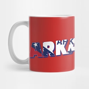 Arkansas vintage style retro souvenir Mug